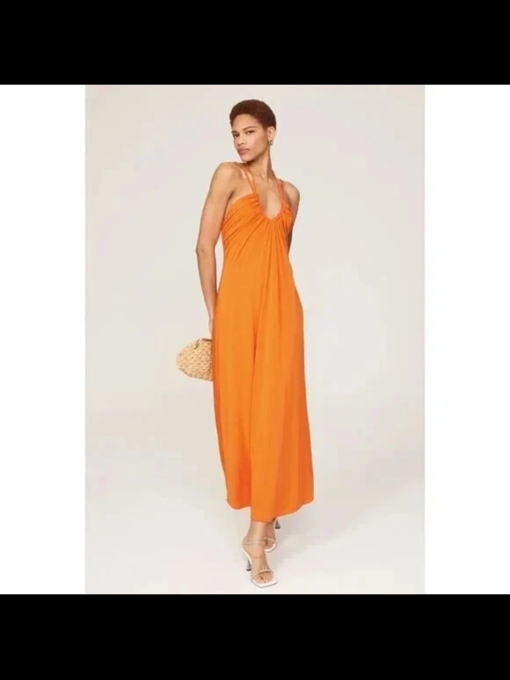 Simkhai Hayes Orange Maxi Dress